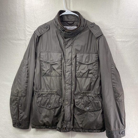 Columbia Jackets & Coats Vtgrare Columbia Hunting Jacket Dark Brown